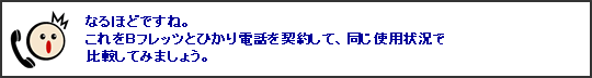 マジオ）ではＢフレッツとひかり電話を利用すると…